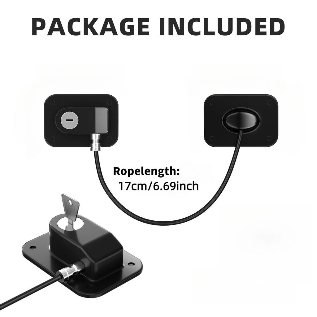 Buckle Baby Child Safety Protection Lock Silicone Cable Protection Buckle Limit Device Non Drilling Drawer Lock