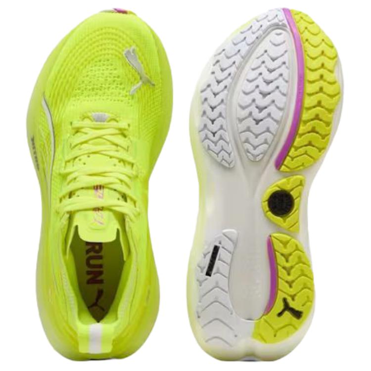 Puma Foreverrun Nitro Ii Comfortable Soft Slip Resistant Durable Low Top Running Shoes Women Sneakers Yellow 310471-03