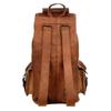 New Sturdy Goat Leather Back Pack Rucksack Travel Bag For Men's and Women's