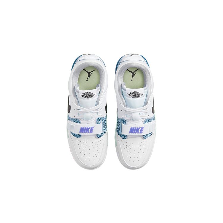 Air Jordan Legacy 312 Low GS Easter Kids Sneakers White Valerian-Blue DV9127-101