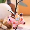 1Pcs 2026  Year Horse Cartoon Doll Bag Pendant Lovely Plush Lucky Pony Keychain Diy Accessories Student Gifts