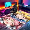 Covor Personalizat cu Nume și Imprimeu Sailor Moon, Covor Versatil pentru Decor Acasă, pentru Cameră de Joacă, Apartament, Balcon, Hol de Intrare, Hol Cadou