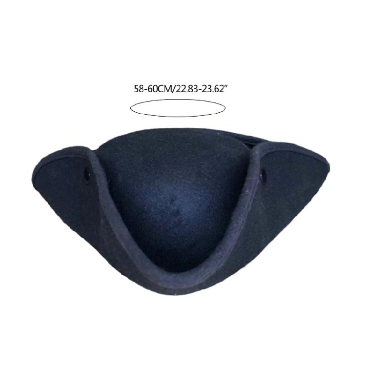 Stage Performances Pirate Hat for AllAge Halloween Party Captain Hat