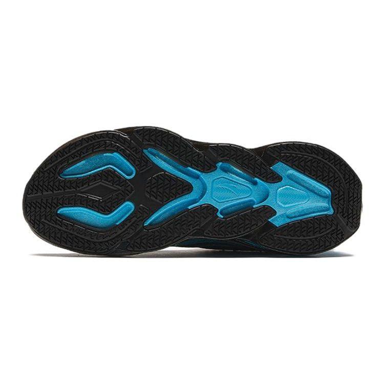 Anta Kids Comfortable Shock Absorbing Durable Low Top Running Shoes Kids Running Shoes Blue Black 312415510-3