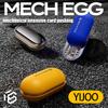Metall Fidget Slider Spielzeug EDC Tasche Stressabbau Gadget Mechanisches Ei Angstlinderung Cooles Schreibtischspielzeug Für Erwachsene/Kind Geschenk Für ADHS