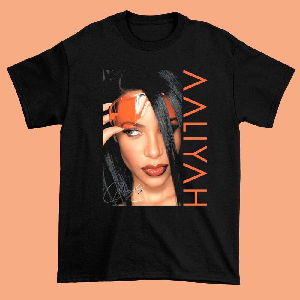 Aaliyah Album Music Singer Shirt Black Unisex Cotton All Size S-234XL HB25 Unisex T-Shirt XXL