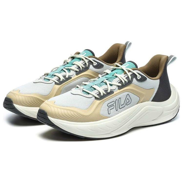 Fila Wolf Fabric Synthetic Leather TPU Lightweight Comfortable Sports Low-Top Lifestyle Casual Shoes Men Sneaker Dusk-Gray A12M231211FDB