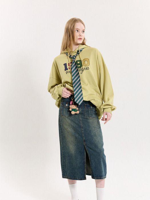 PINK PINEAPPLE PINKY BEAR KEY RING_GREEN GREEN_FREE