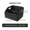 Car Leather Boot Organiser Storage Box Large Capacity Foldable Storage Bag For Mitsubishi Outlander Lancer L200 ASX Pajero