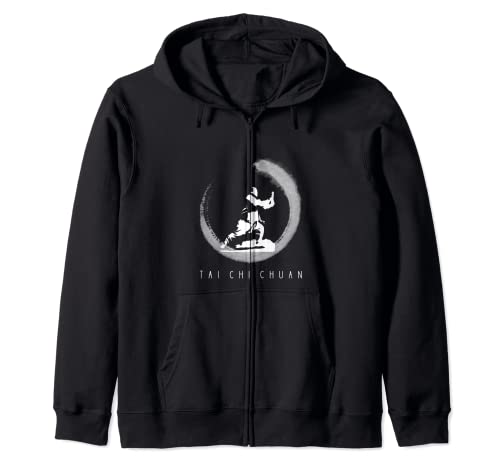 Tai Chi design zip hoodie for Tai Chi beginners or Tai Chi instructors