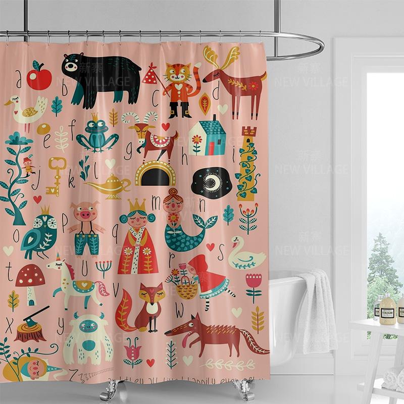 Motivational Shower Curtain: Your Mindset Matters Decorate Your Bathroom with Style Positivity