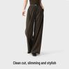Xiaoyehezi Women's Summer Casual Straight-Leg Pants
