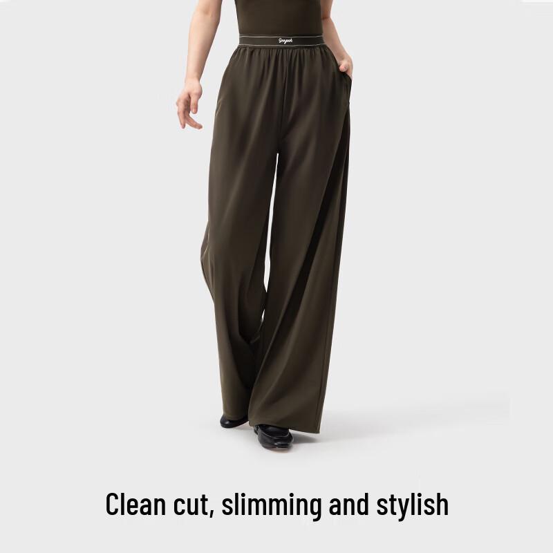 Xiaoyehezi Women's Summer Casual Straight-Leg Pants