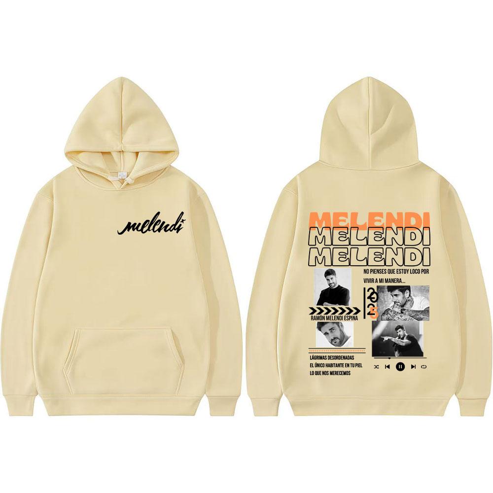 Rapper Quien Es Dei V? Underwater Tour Graphics Hoodie Men's Clothing High Quality Pullover Retro Street Long Sleeve Sweatshirts