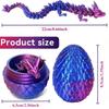 Creative Decompression Dragon Egg Chameleon Pendulum 3D Printing Complete Set of Gifts Colorful Set Toys Colorful Decoration