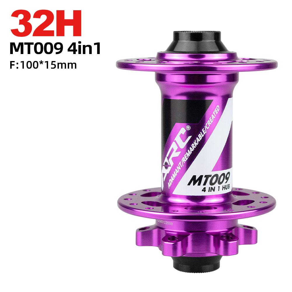 New ARC MT009 BOOST 4 IN 1 Front Bicycle Hub Mountain MTB Bike Hub Bicycle Hubs 110x15MM 100x15MM Disc Brake 28 32 36 Holes Part