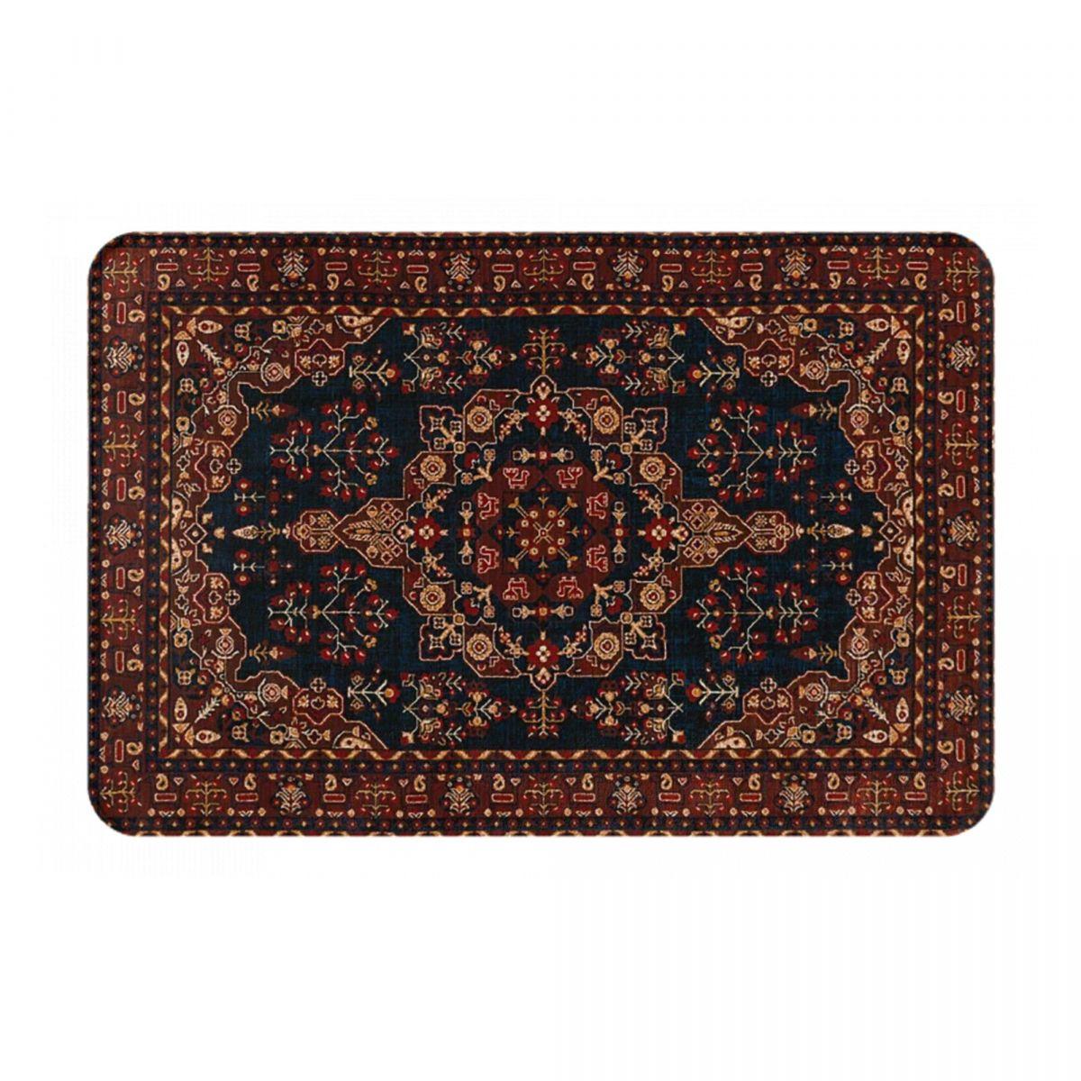Perzische Stijl Boheemse Antislip Deurmat Vloermat Stofdichte Tapijt Vloerkleed voor Keuken Entree Badkamer Woonkamer Voetmat Matten 60x40 cm