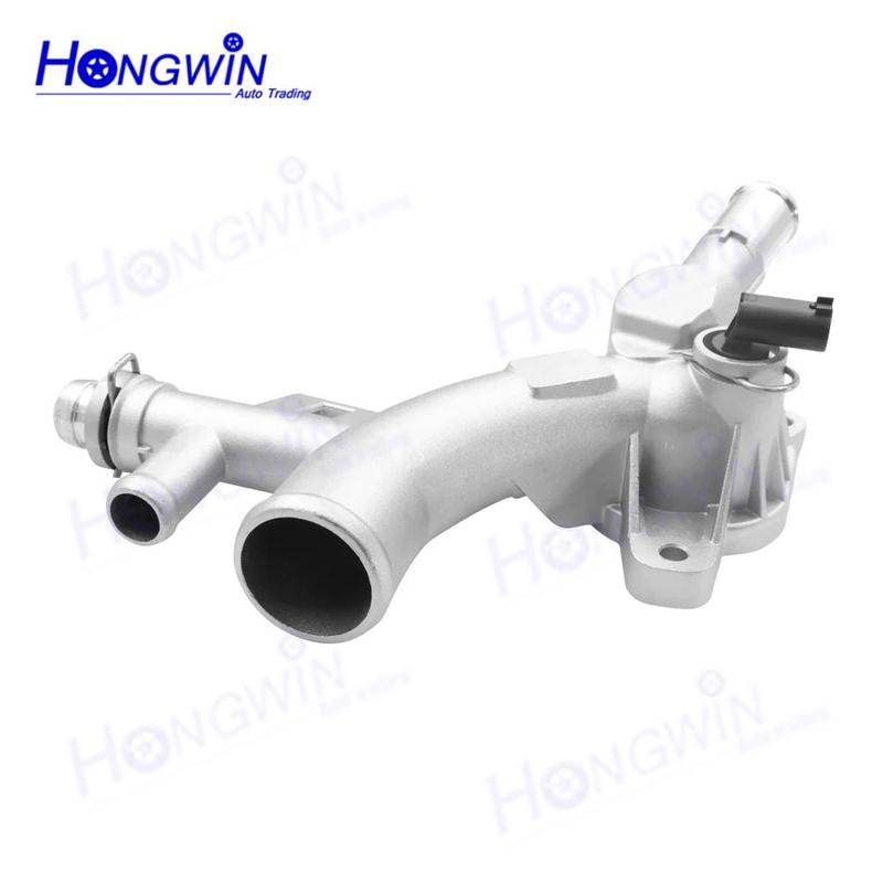 Eredeti sz.:25193922 55565334 Motorhűtő termosztátház Alumínium cső Chevrolet Cruze Sonic Trax Buick Encore 1.4L-hez