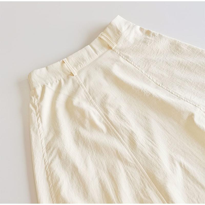 Frühling Herbst Hohe Taille Mode Langer Rock Damen Einfarbig Elegant Pendeln Streetwear Locker Lässig Damen Maxi Rock 2025 Neu