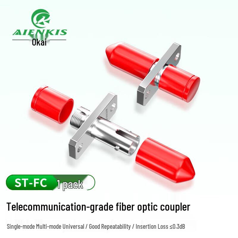 AIENKIS Telecom-Grade Fiber Optic Adapters