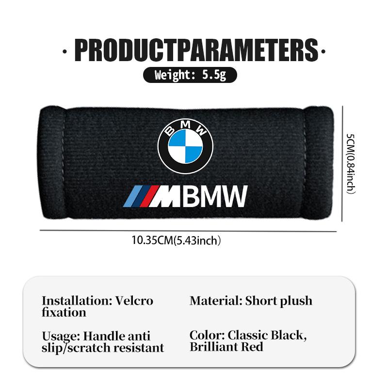 Car Roof Armrest Soft Pull Handle Gloves Ceiling Protective Cover For BMW M 1 3 4 5 6 7 Series M3 M6 F01 F02E34 E36 E70 F10 X6 AGLNX1