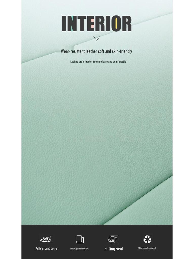 Leapmotor T03 Car Seat Cover: Full Surround, All-Season, Leather Cushion