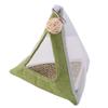 Triangular Summer Cooling Nest Breathable Net Bird Hammock Triangular Bird Hut  Hiding House