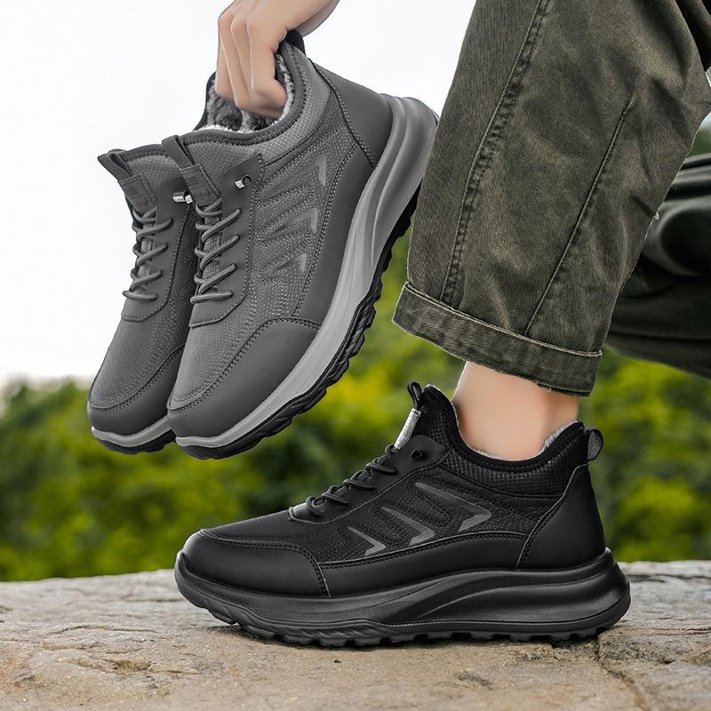 Cotton shoes casual sports shoes winter velvet thickened warm walking shoes new