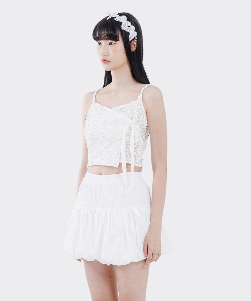 TEENYTIGER Jeogori Bustier White