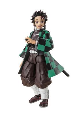 SHFiguarts Dämonentöter: Kimetsu no Yaiba Tanjiro Kamado, ca. 140 mm, bewegliche Figur aus PVC und ABS, bemalt