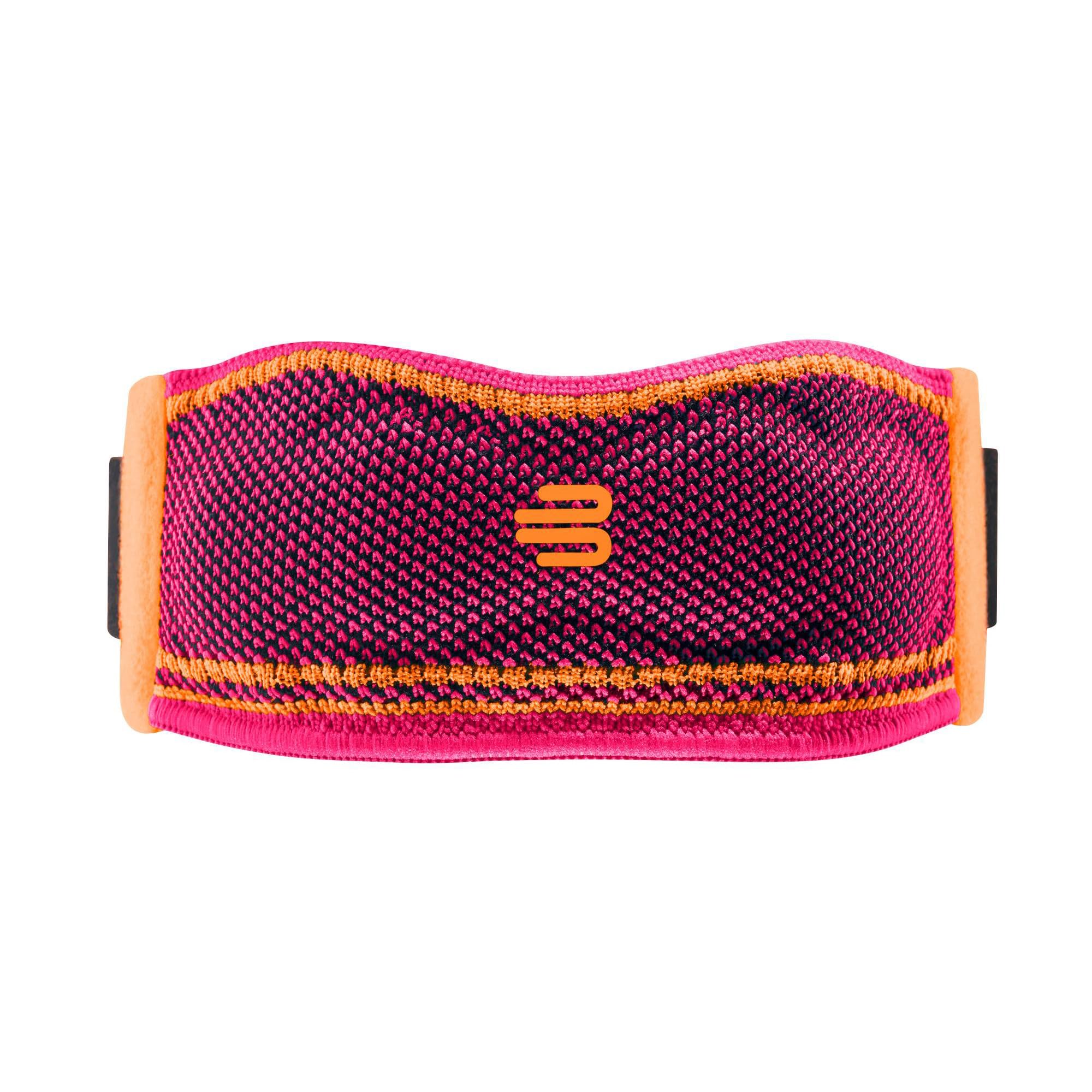 

BAUERFEIND SPORTS KNEE Сделано для общей медицины Четыре силиконовых ремня для точной поддержки сухожилия надколенника РЕМЕНЬ, Германия, Устройство, (Розовый, Л)