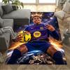 Lamine Yamal's Spanien Fußball Legende Teppich Perfekt für Schlafzimmer Esszimmer Wohnheim Außenbereich Rutschfester Teppich Anime Büro Dekoration Am besten für Weihnachten