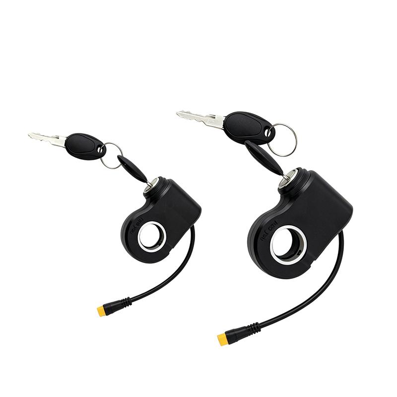 Blocchetto di accensione con chiave per scooter elettrico, cablaggio impermeabile, connessione sicura a 3 pin, per ricambi G2 Pro 3P