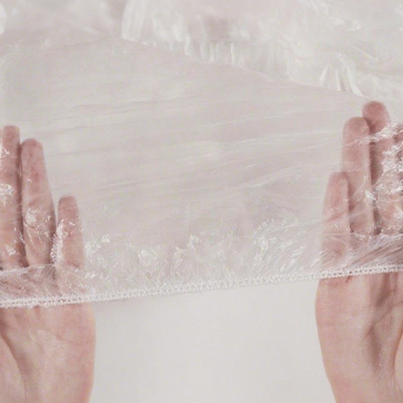 5Pcs Transparent Disposable Bed Dust Cover Waterproof Furniture Protector for Home Renovation Moving Storage