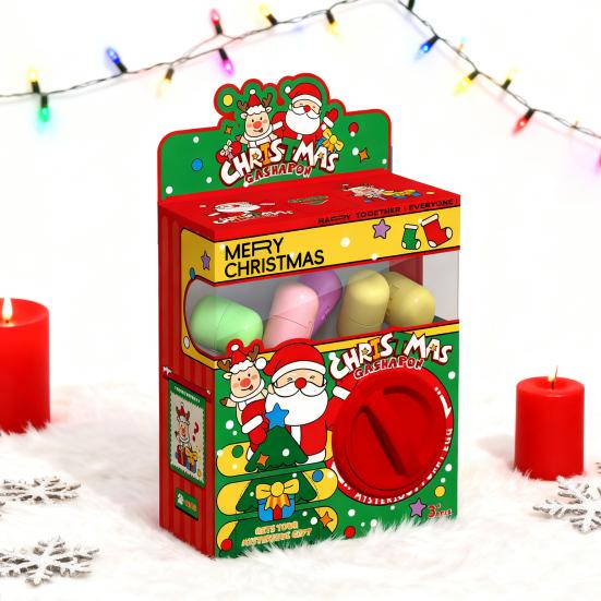 Mini Capsule Toy Machine Halloween Twist Knob Toy Machine for Surprise Eggs Cartoon Figurines Capsule Toys for Xmas Easter Parties