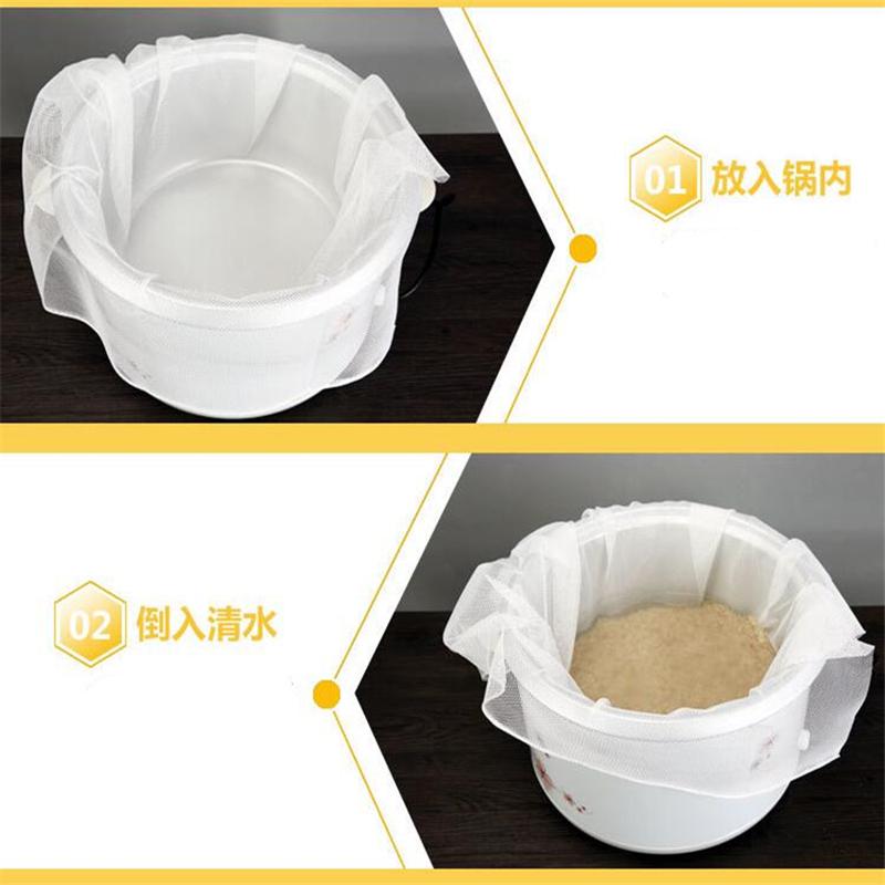 White Non-Stick Rice Towel Steamer Cloth Dim Sum Tool Kitchen Reusable Cotton Steamer Mesh Cloth For Sushi Cuisine Steamed Bread