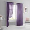 Modern Minimalist Terelyne Double Strand Sheer Curtain for Living Room, Bedroom, and Study