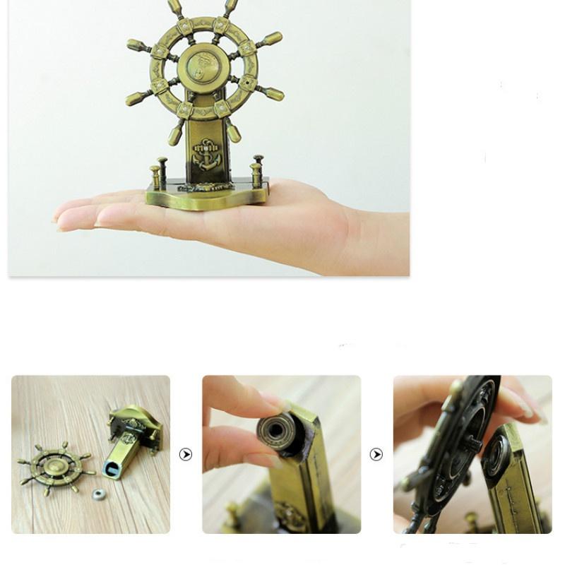 Europäische Kreative Metallhandwerke Schiffssteuerrad Heckruder Wohnzimmer Theke Schreibtisch Heimdekoration