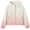 TonLion Women's Hooded Crop Jacket