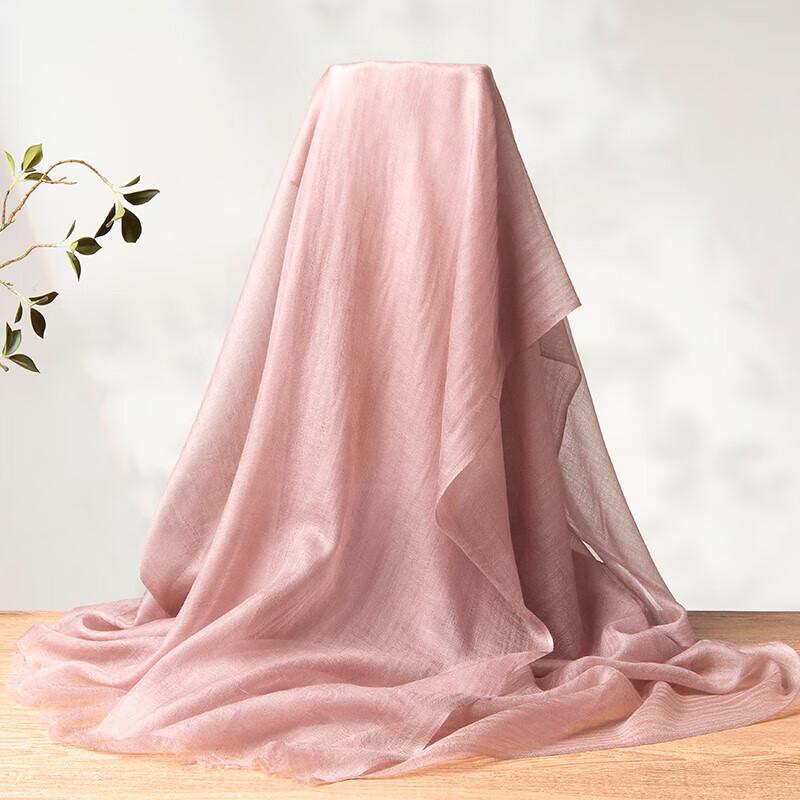 Women's Thin Mulberry Silk Scarf Shawl - Chinese Ethnic Style