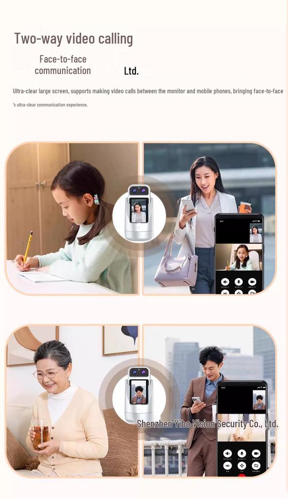 Hopeway Handheld Wifi Video Monitor with Two-Way Calls for Children & Elderly Care