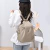 Compact Backpack with Adjustable Straps and Front Zipper Pocket