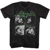 Poison Faded Cat Dragged In Cover Herren T-Shirt