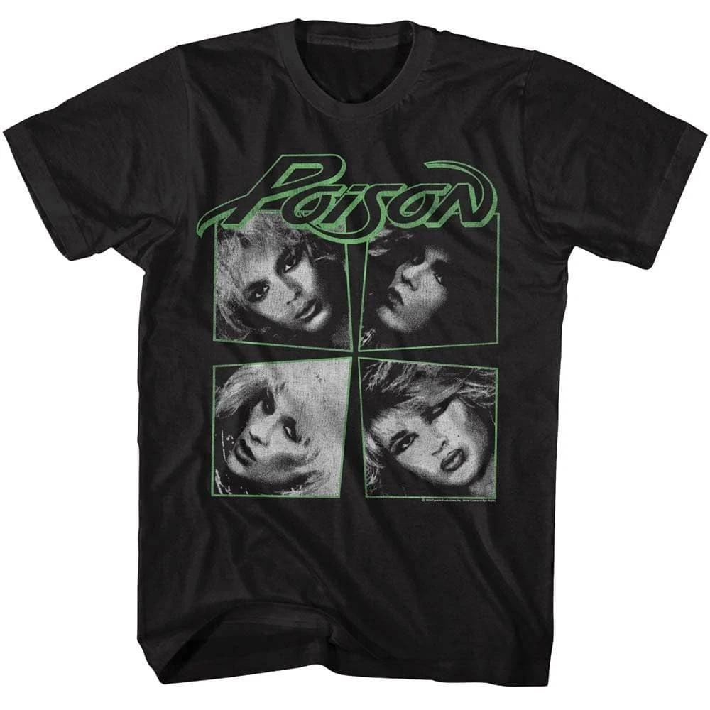 

Poison Faded Cat Dragged In Cover Men s T Shirt L