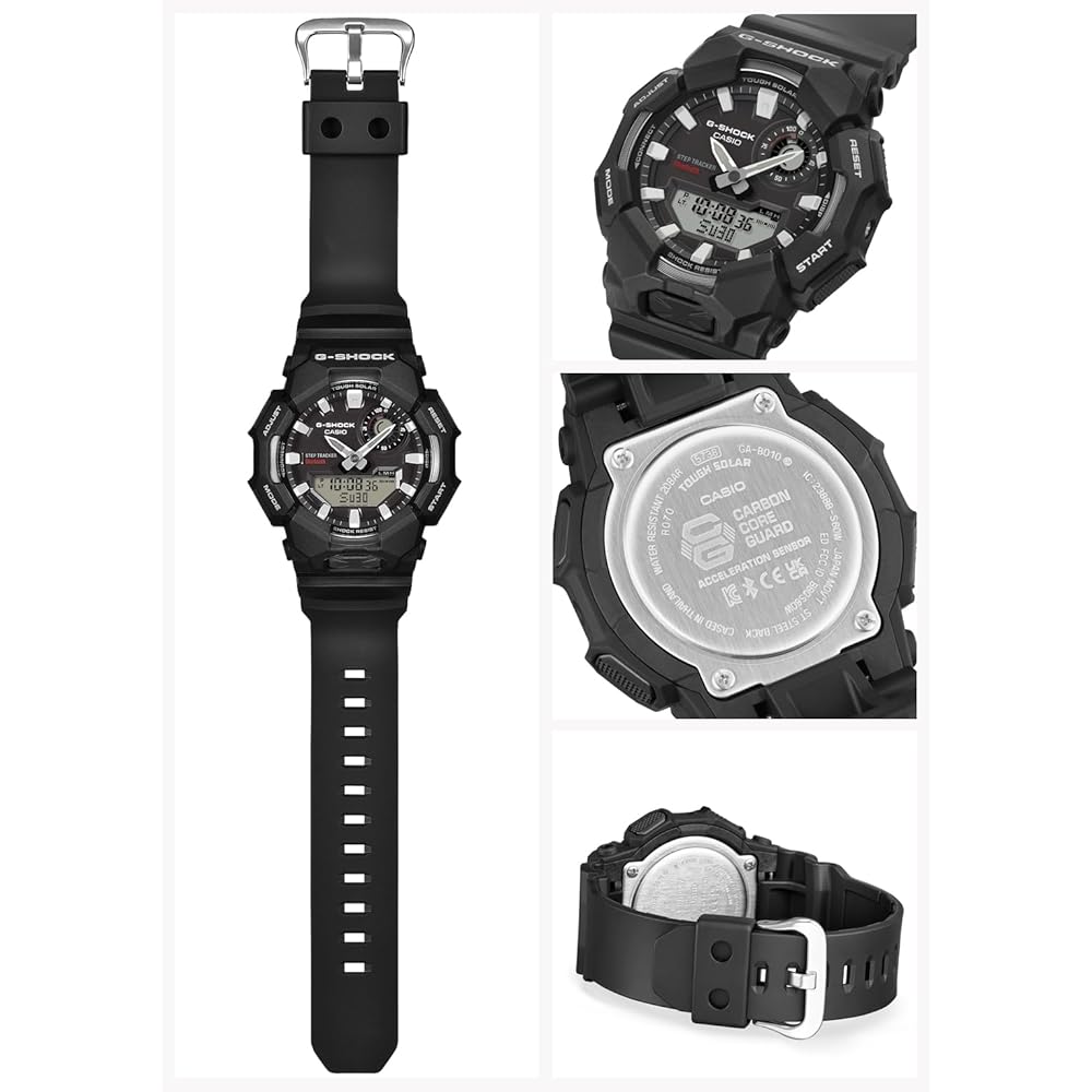 Casio G-Shock GA-B010-1AJF Men's Black Watch Bluetooth Tough Solar Life Log Measurement