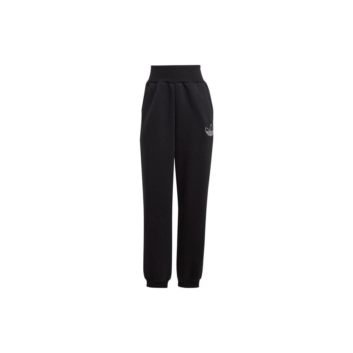 (WMNS) adidas Cuffed Pants Asia Sizing Black Women s HM1552 M