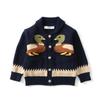 “Little Duck Knit Cardigan: 2025 Autumn/Winter Thick, Stylish Sweater”