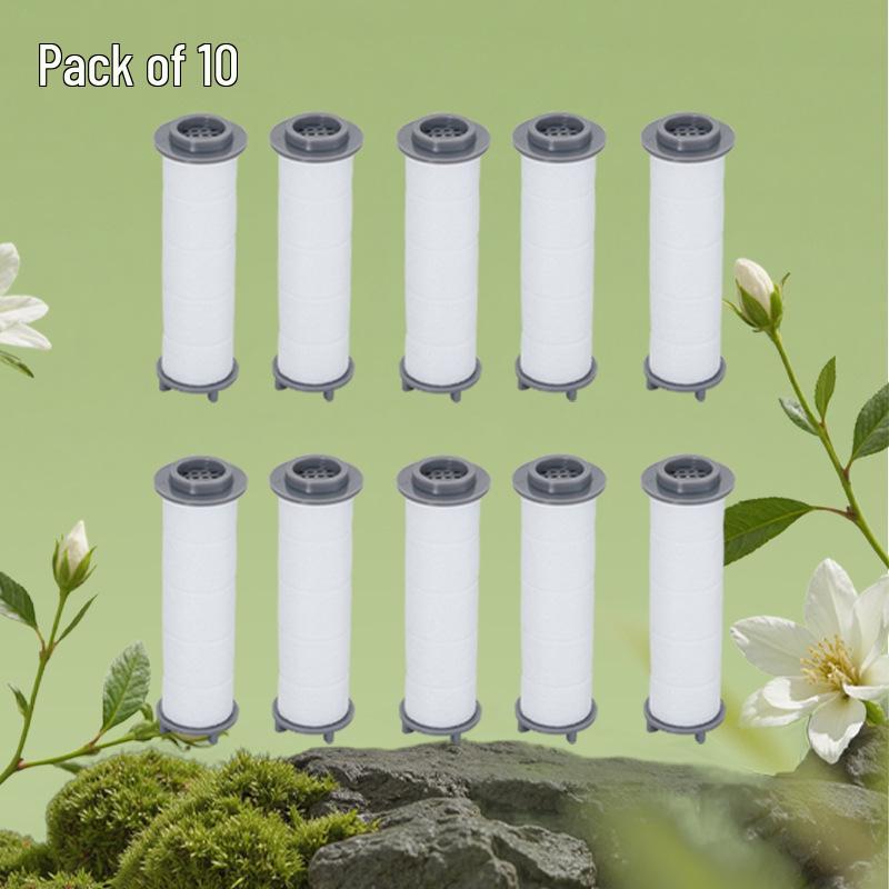 Lotus Head Universal Travel Shower Filter - Powerful Mini Showerhead for Hotels