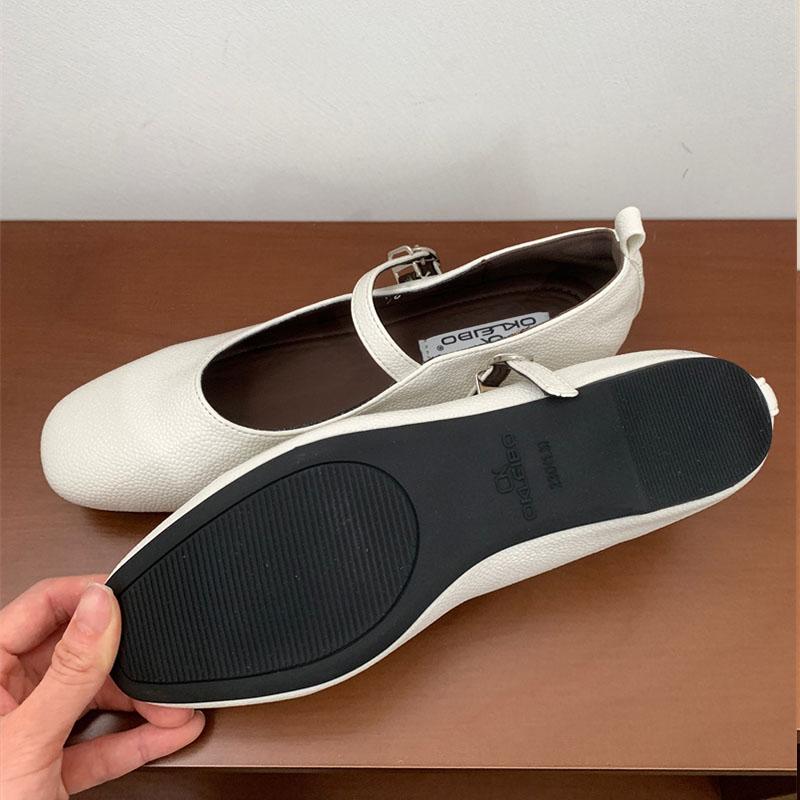 Fashion 2025 New Fashion Shallow Women Mary Janes Flats Shoes Spring Autumn Casual Female Buckle Strap Footwear Flats Shoes For Ladies