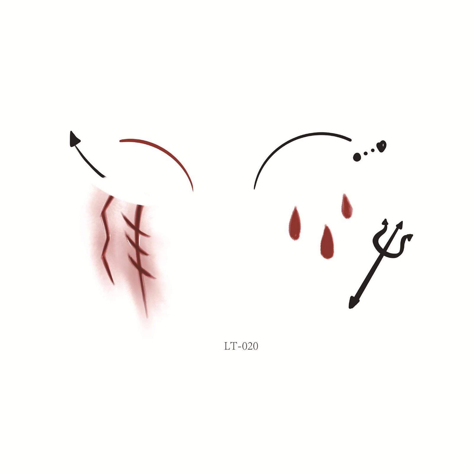 Хэллоуин Лицо Наклейки Для Глаз Подводка Для Глаз Тени Для Век Временные Наклейки — фото 16